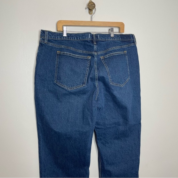 Abercrombie & Fitch Women’s Vintage Straight High Rise Jeans in Dark Wash NWT - Picture 8 of 12